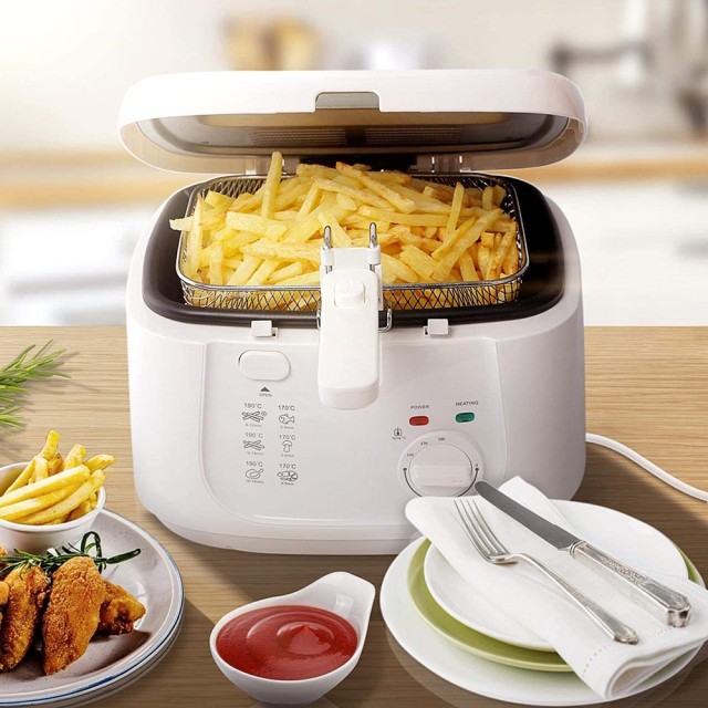 Φριτέζα Αέρος - AirFryer 2,5lt 1800W Λεύκο BN3302 GEM
