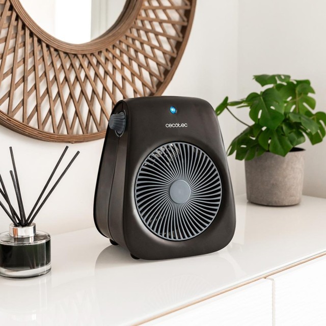 CECOTEC  Θερμοανεμιστήρας ReadyWarm 2000 Max Force Black με 2000 W, 2 επίπεδα ισχύος και 3 λειτουργίες  CEC-08252