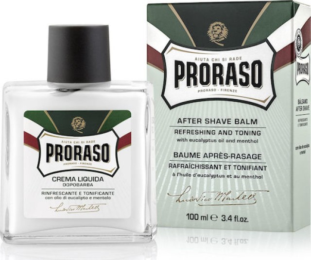 Proraso After Shave Κρέμα Eucalyptus & Mint χωρίς Οινόπνευμα 100ml ...