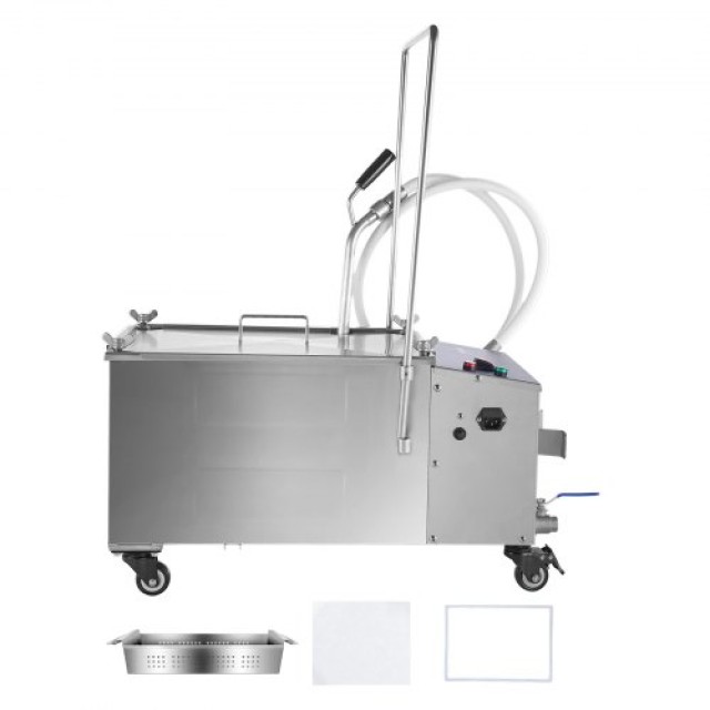 Φορητό Φίλτρο Λαδιού VEVOR, 38L, 10 L/min, με Ρόδες για Εστιατόρια  ZYGLQWBXG38LJ9OHQV2