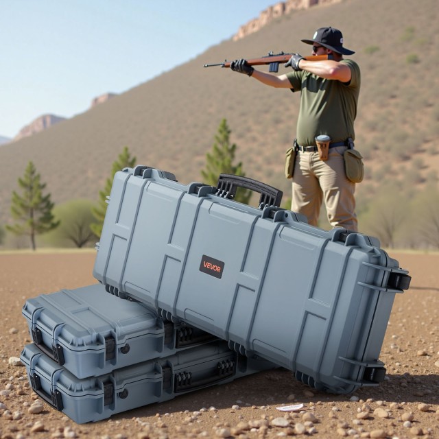 VEVOR Αδιάβροχη & Αδιαπέραστη Θήκη Όπλου 1016 mm με Προρυθμισμένους... VEVOR Αδιάβροχη & Αδιαπέραστη Θήκη Όπλου 1016 mm με Προρυθμισμένους...