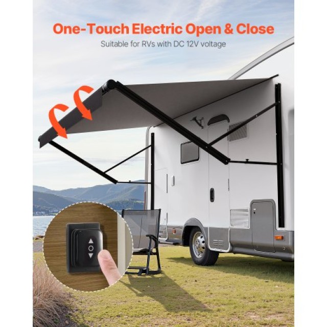VEVOR Ηλεκτρική Τέντα 14 για DC12V RVs DDKSSSFCZYP12SRQPV9