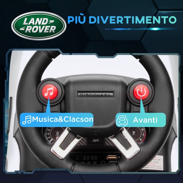 AIYAPLAY  Παιδικό Αυτοκίνητο με Άδεια Land Rover 6V, Ηλεκτρική και ...
