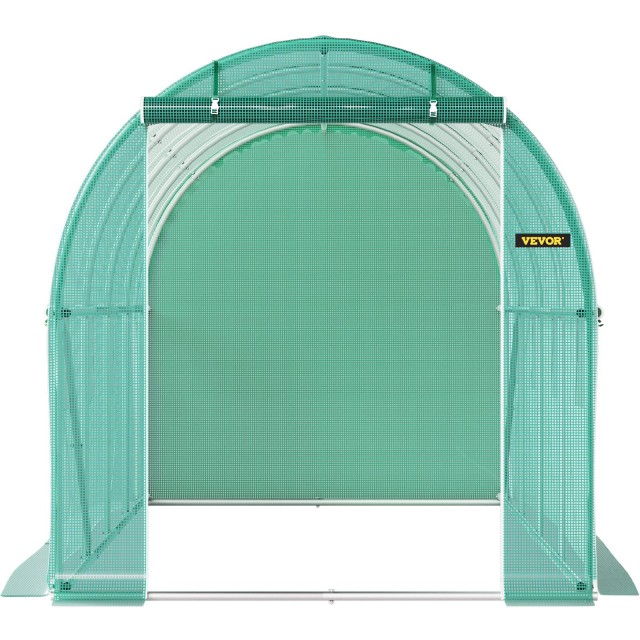 Garden Tunnel Θερμοκηπίου Ατσάλινο Πλαίσιο με 8 Παράθυρα  4,5 x 2 x...