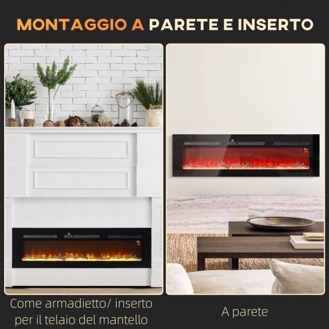 HOMCOM  Ηλεκτρικό Τζάκι 1800W Ρυθμιζόμενο με Τηλεχειριστήριο, από Α... HOMCOM  Ηλεκτρικό Τζάκι 1800W Ρυθμιζόμενο με Τηλεχειριστήριο, από Α...