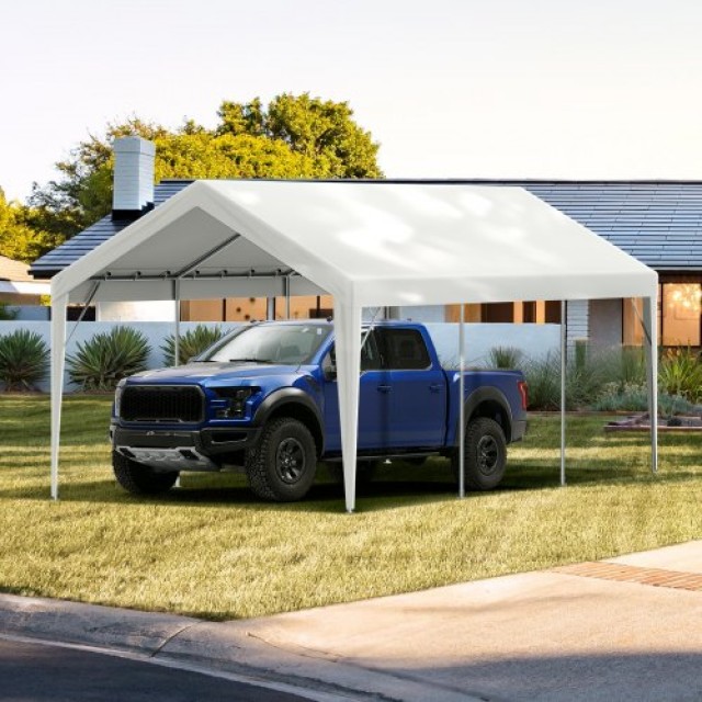 VEVOR Αντικατάσταση Καλύμματος Carport 10x20 ft, Αδιάβροχο & UV Προ...