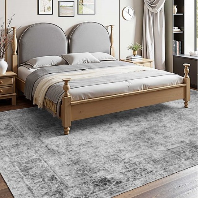 VEVOR Μεγάλο Μποέμ Χαλί 9x12ft Αντιολισθητικό Ανθεκτικό στη Φθορά Γ...