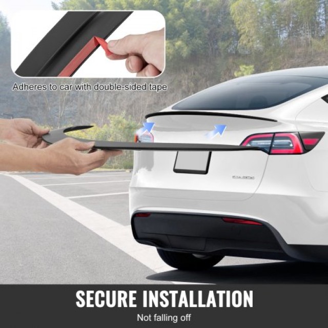 Πίσω Αεροτομή VEVOR GT 47.2 για Tesla Model Y, Μαύρο Ματ  ZYXWYABSMODEQFRFOV0