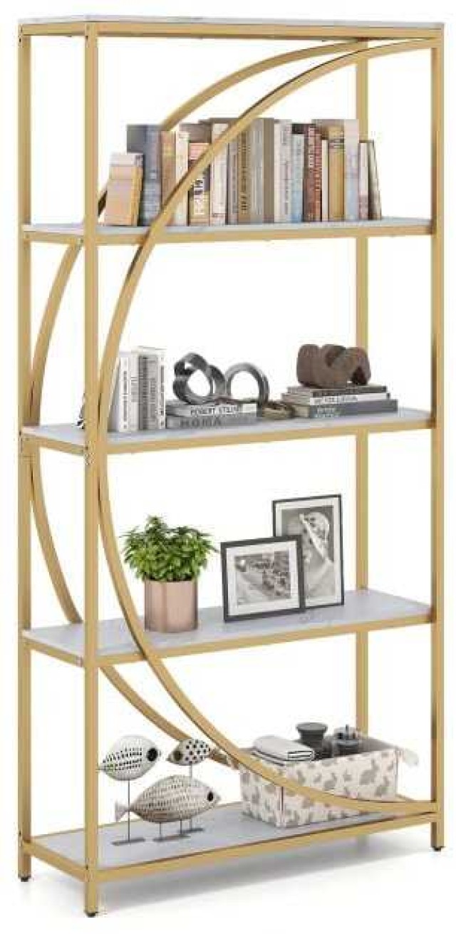 Costway Εταζέρα Βιβλιοθήκης 86x30x175 εκ. JV12895WH Costway Εταζέρα Βιβλιοθήκης 86x30x175 εκ. JV12895WH