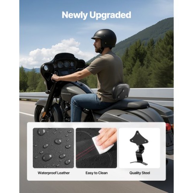 VEVOR Πλάτη Μοτοσυκλέτας για Harley-Davidson Touring MTCQSKBJDKBJ9U...