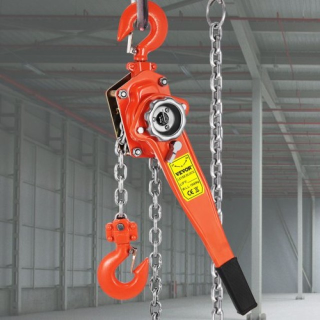 VEVOR Χειροκίνητος Ανυψωτήρας Αλυσίδας 3T 6M 6600lbs 20ft για Αποθή...