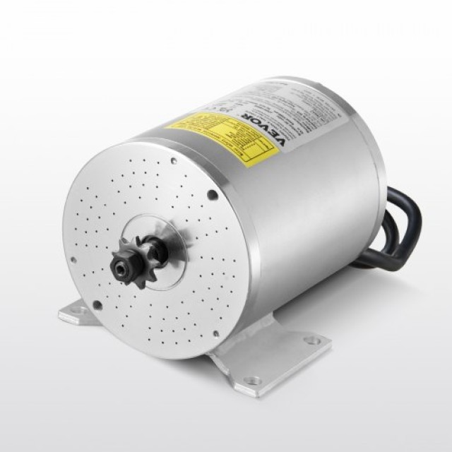VEVOR Ηλεκτρικός Κινητήρας 1800W Brushless DC 48V 4500rpm για Ηλεκτρικό Ποδήλατο και Μοτοσικλέτα Off-Road ZLWSDJTJ1800MU0S6V9
