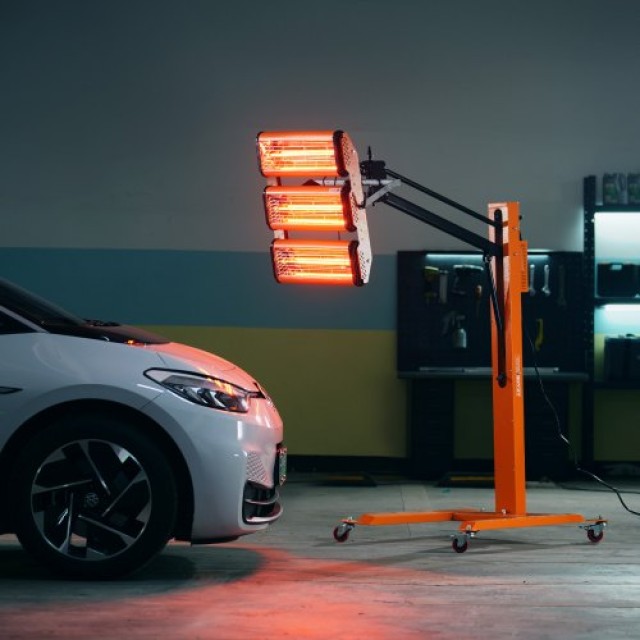 VEVOR 3300W Υπέρυθρη Λάμπα Βαφής Αυτοκινήτου  ZJSKQD3300WYH1N4GV2