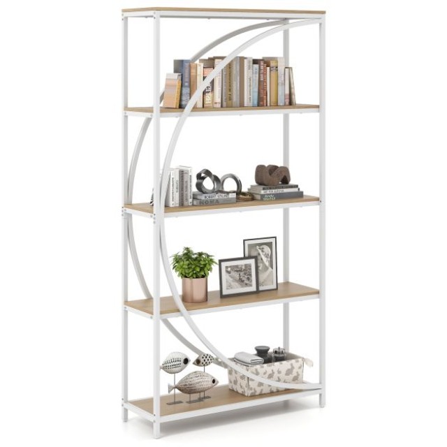 Costway Βιβλιοθήκη 86x30x175 cm JV12895NA Costway Βιβλιοθήκη 86x30x175 cm JV12895NA