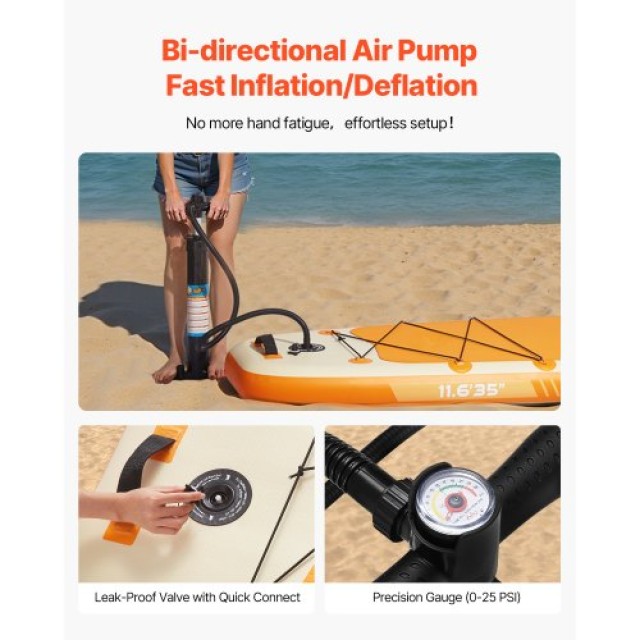 VEVOR Φουσκωτή Σανίδα SUP 3.53m με Κουπί CQJBPTK116FTSGCXH001V0 VEVOR Φουσκωτή Σανίδα SUP 3.53m με Κουπί CQJBPTK116FTSGCXH001V0
