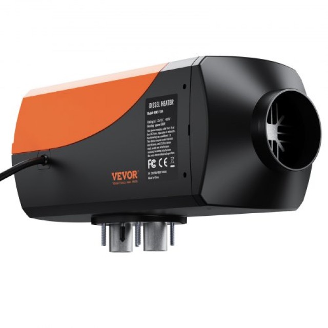 VEVOR Θερμαντήρας Diesel 12V 5KW με Οθόνη LCD & Τηλεχειριστήριο για Αυτοκίνητο/Λεωφορείο/RV Εσωτερικού Χώρου  ZCJRQFT12V5KW4C25V9