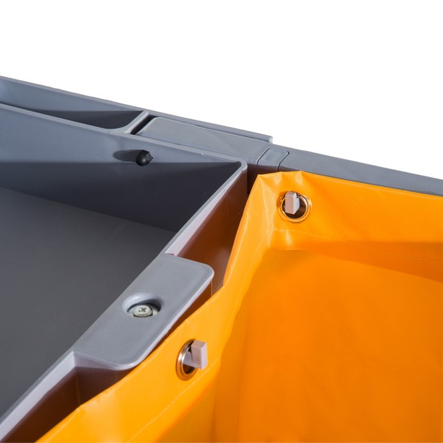 Homcom Professional Cleaning Cart with 100 Liter Bag 113 x 50,5 x 96,5cm 720-004