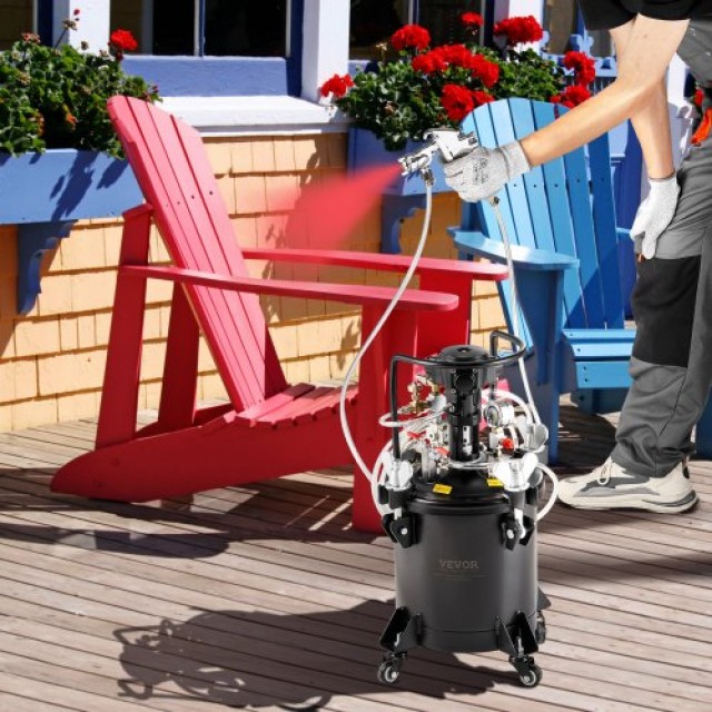 Δοχείο Βαφής VEVOR 10L με Αυτόματη Ανάδευση 70 psi  PQYLGZDXOX10JBIGIV0