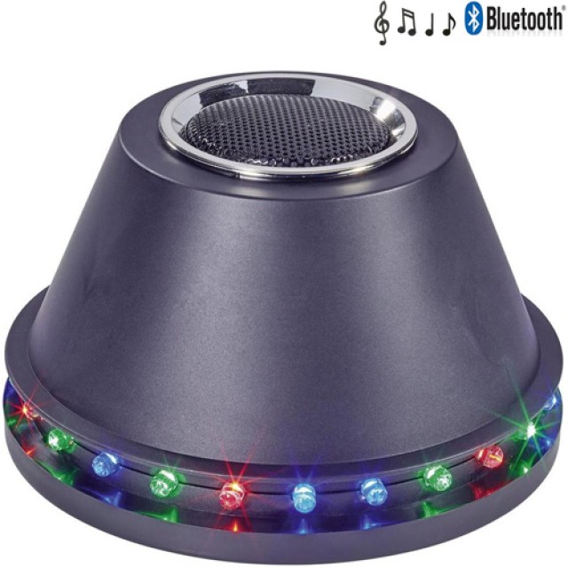 BAKAJI  Ηχείο Bluetooth με Έγχρωμα LED Φώτα 5 W και 12,5 Εκδηλώσεις Πάρτι Κινητό  01824559
