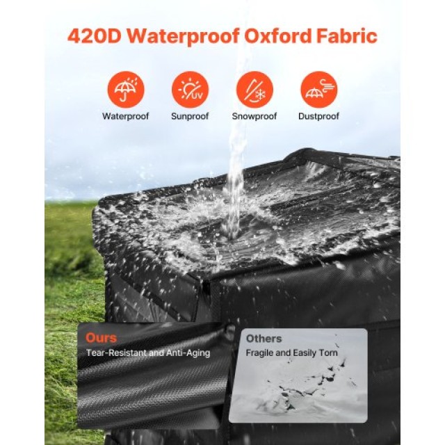 VEVOR Κάλυμμα Γεννήτριας Αδιάβροχο Οικουμενικό 420D για 3500-12000W... VEVOR Κάλυμμα Γεννήτριας Αδιάβροχο Οικουμενικό 420D για 3500-12000W...