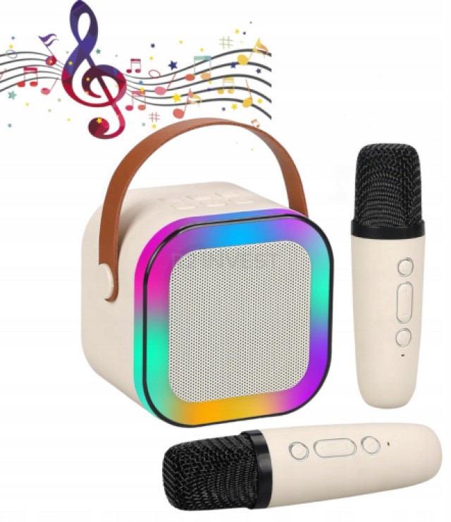 Ασύρματο Ηχείο Karaoke με Μικρόφωνο Bluetooth 89 x 69 x 89 mm 5908222241803 SPM