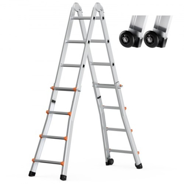 VEVOR  Σκάλα Τηλεσκοπική Πολυλειτουργική 13 FT  DGNAZXYST40MJ7HIQV0