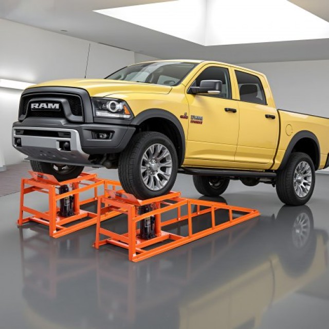 VEVOR Υδραυλικές Ράμπες Αυτοκινήτου 2 τεμ 5T 11000 lbs, Ύψος Ανύψωσ...