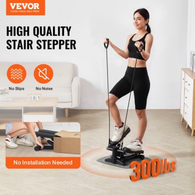 VEVOR  Μίνι Στέπερ Γυμναστικής με Αντίσταση  MNTBJWSBBSSX4567IV9