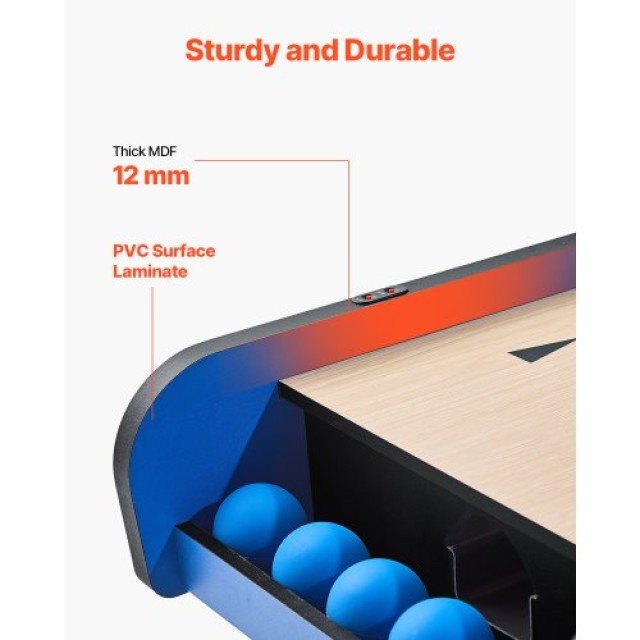 VEVOR 8 ft Arcade Game Table με Ηλεκτρονικό Σκορ και 4 Μπάλες GDQJ8FTJYK00N7P31V9