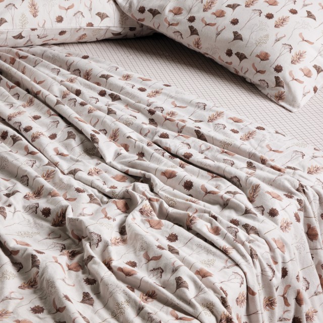 DAS HOME Σετ 4τμχ Σεντόνια Υπέρδιπλα 230x260εκ. Καφέ, Beige-brown ... DAS HOME Σετ 4τμχ Σεντόνια Υπέρδιπλα 230x260εκ. Καφέ, Beige-brown ...