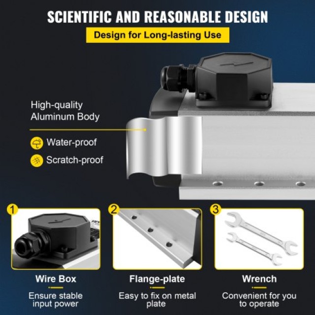 VEVOR Αερόψυκτο Μοτέρ 2.2KW CNC 220V ER20 24000 RPM για Φρέζα/Χαρακ...