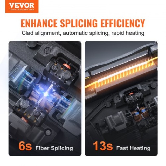 VEVOR  Συγκόλληση Ίνας 4 Κινητήρες 6s 13s Θέρμανση  GXRJJTJLSBCD90N...