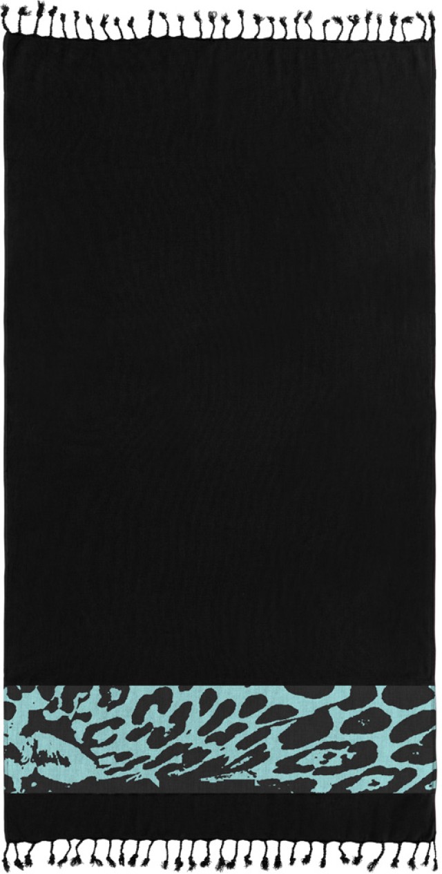 Guy Laroche Πετσέτα Θαλάσσης - Παρεό Pestemal 24 Black 90x170 -1130...