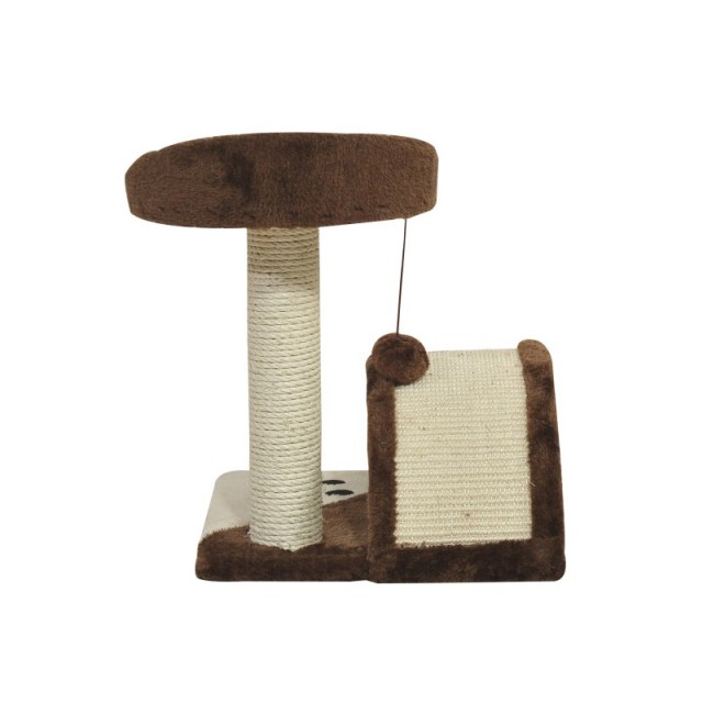 Δέντρο Γάτας - Ονυχοδρόμιο 36 x 36 x 44 cm Χρώματος Καφέ PawHut D30-034