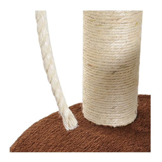 Δέντρο Γάτας - Ονυχοδρόμιο 40 x 65 cm Χρώματος Καφέ PawHut D30-202BN