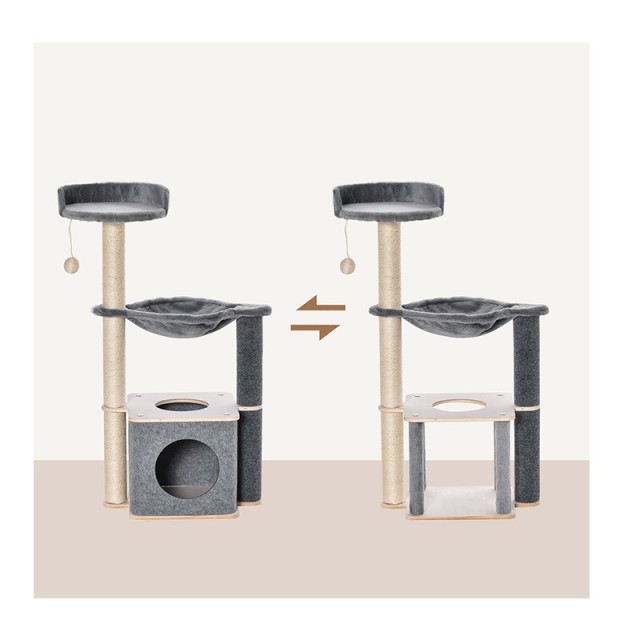 Δέντρο Γάτας - Ονυχοδρόμιο 48 x 34 x 95 cm PawHut D30-359