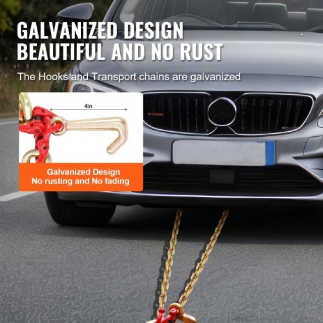 Αλυσίδα Ρυμούλκησης VEVOR 5/16 x 3 G80 με Άγκιστρα RTJ & Grab 10800 lbs  RTJGTLMGDX1JFOYFCV0