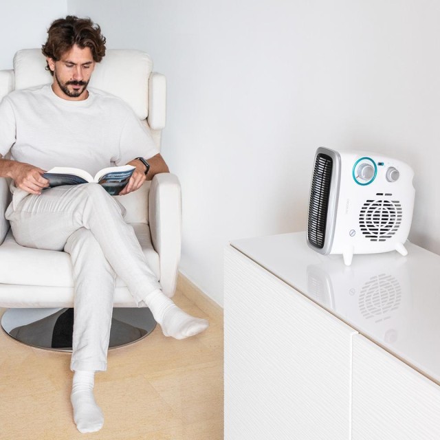 CECOTEC  Θερμοανεμιστήρας ReadyWarm 2070 Max Dual White με 1800 W, 2 επίπεδα ισχύος και 3 λειτουργίες  CEC-08284