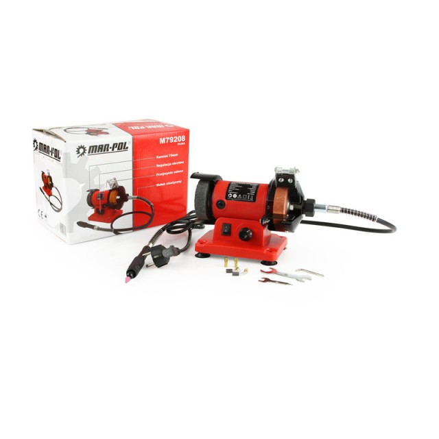 Δίδυμος Τροχός - Λειαντήρας Πάγκου 150 W MAR-POL M79208