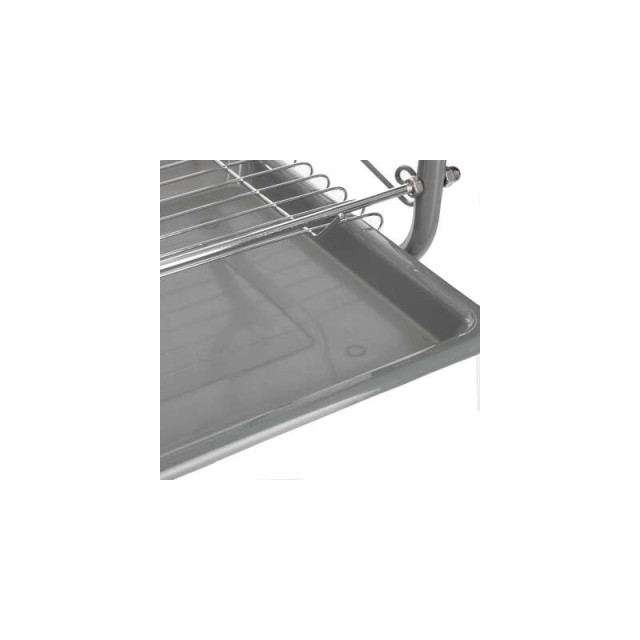 Διώροφη Μεταλλική Πιατοθήκη Στεγνωτήριο 51 x 24 x 38.5 cm 5Five Sim...