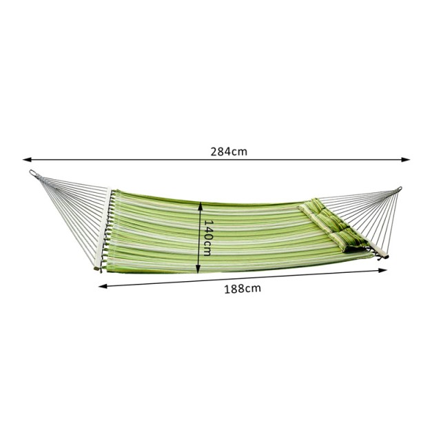Διπλή Αιώρα 188 x 140 cm Outsunny 100110-073