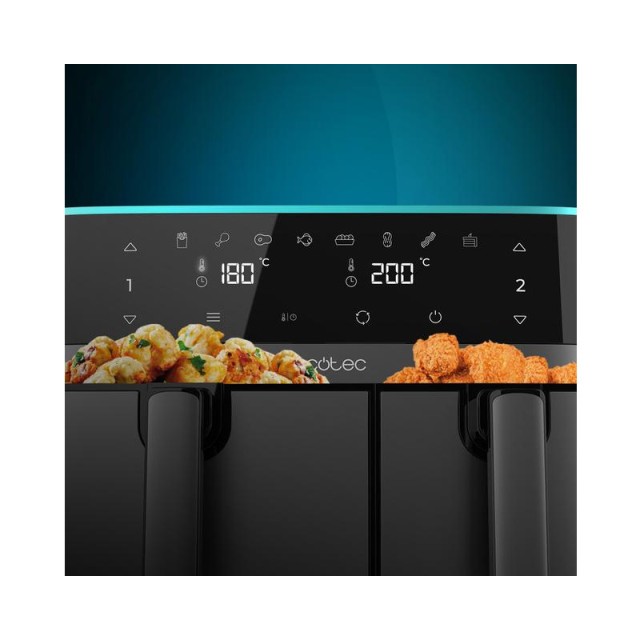 Διπλή Ψηφιακή Φριτέζα Αέρος 9 Lt 2700 W Cecofry DuoSize 9000 Cecotec CEC-04954