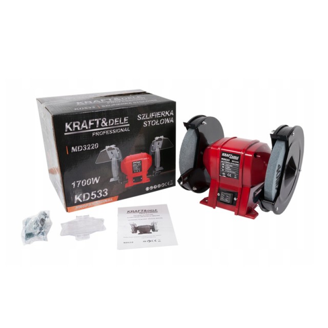 Διπλός Τροχός - Λειαντήρας 1700 W Kraft&Dele KD-533
