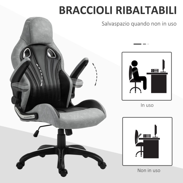 Καρέκλα Gaming 72.5 x 74 x 119.2-127.5 cm Vinsetto 921-310