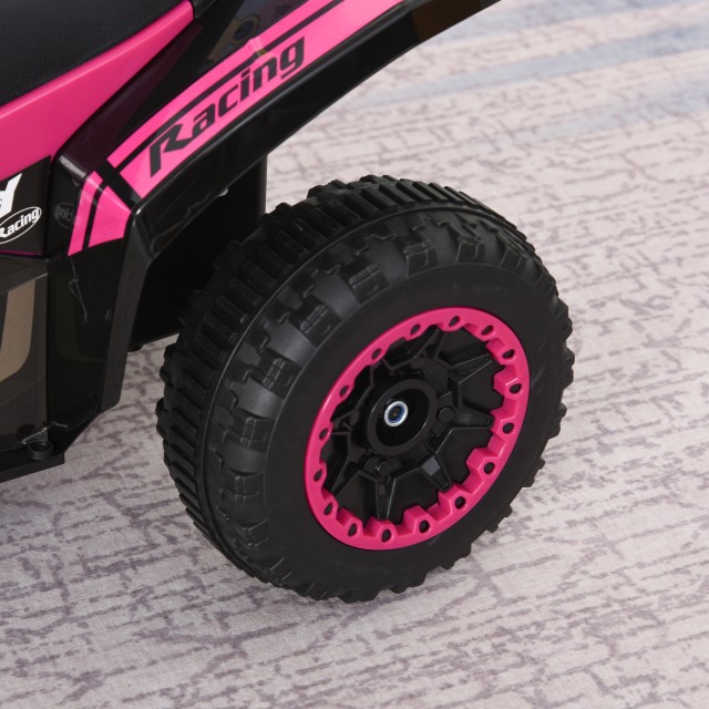 HOMCOM Quad for Kids Push Ride με Φώτα και Ήχους, 18-36 μηνών 370-096PK