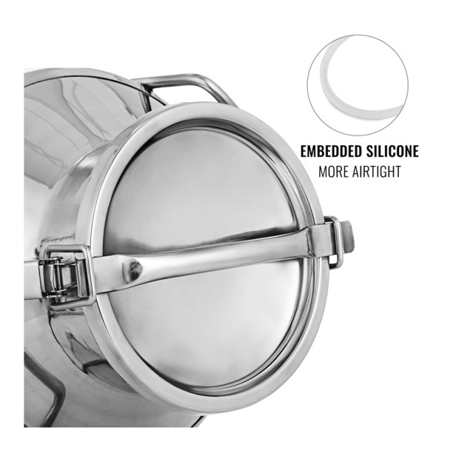 Δοχείο Γάλακτος από Ανοξείδωτο Ατσάλι 50 Lt VEVOR TT50L000000000001V0