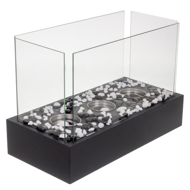 Kaminer Επιτραπέζιο Τζάκι Βιοαιθανόλης 45x29x20-5cm Εσωτερικού και ...