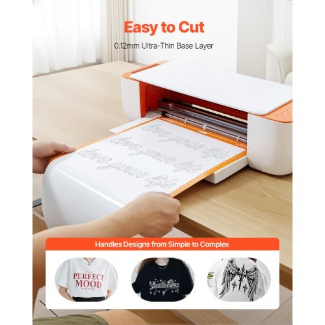 VEVOR Ποικιλία Θερμομεταφερόμενων Βινυλίων HTV, Σετ 80 Τεμαχίων (30...