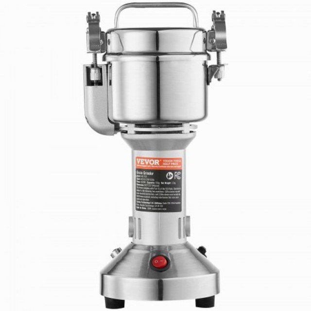 VEVOR Ηλεκτρικός Μύλος Άλεσης Μπαχαρικών 750g Υψηλής Ταχύτητας DDDPSGWYMJ75AIW6QV2