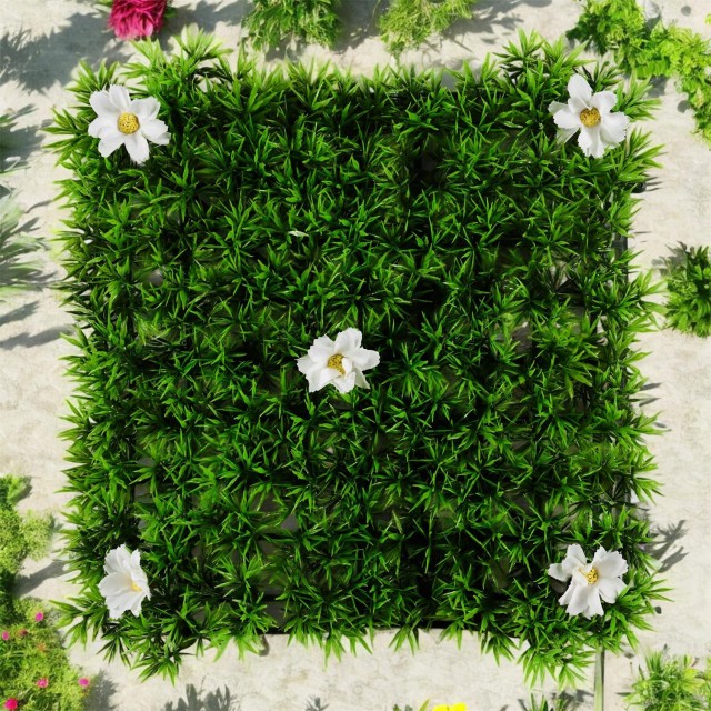 Διακοσμητικό Τεχνητό Γκαζόν 25x25cm DI0085 JE CHERCHE UNE IDEE